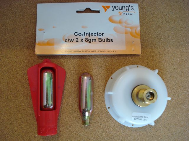 Co2 Injector System 2" - c/w 2 x 8g Bulb